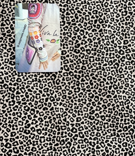 Baumwolle Popeline Leo - Altrosa