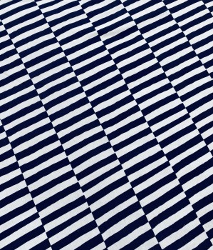 Canvas Stripes - Blau - B-Ware