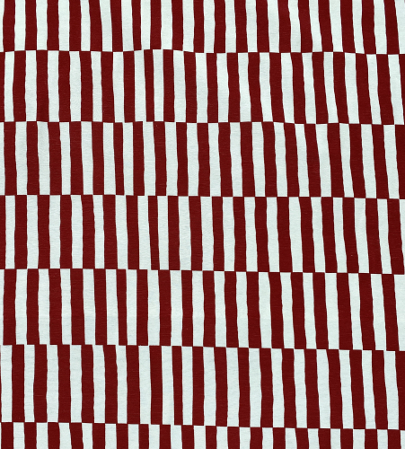 Canvas Stripes - Rot