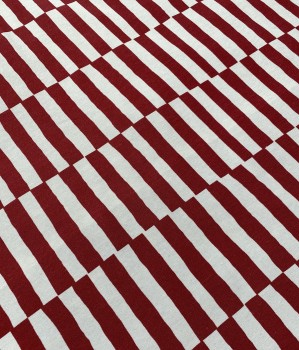 Canvas Stripes - Rot