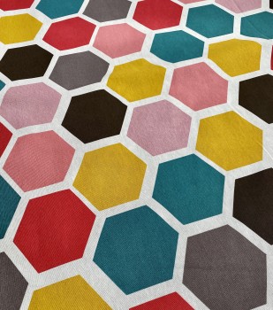 Canvas Hexagon - B-Ware