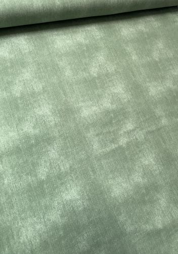 Preview: Jersey Bedruckt Jeans - Altgrün - Reststück ca. 75 cm