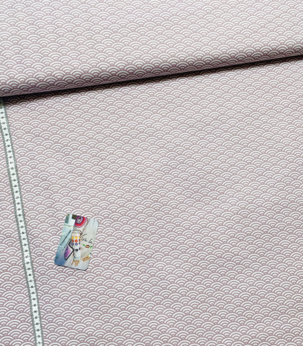 Preview: Baumwolle Swafing - Muscheln - Altrosa