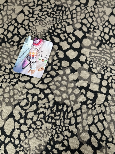 Jacquard - Jersey Swafing - Safari - Leo Beige/Camel
