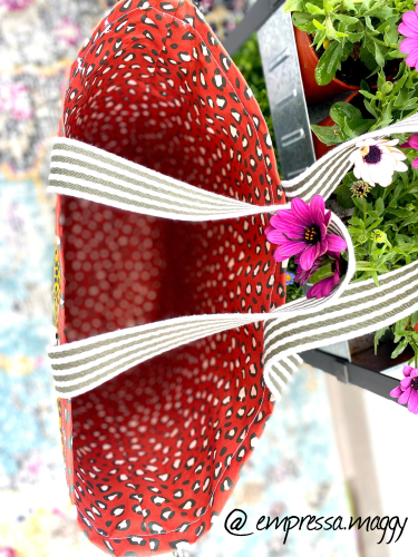 Preview: Beschichtete Baumwolle - Animal Leo - Orange