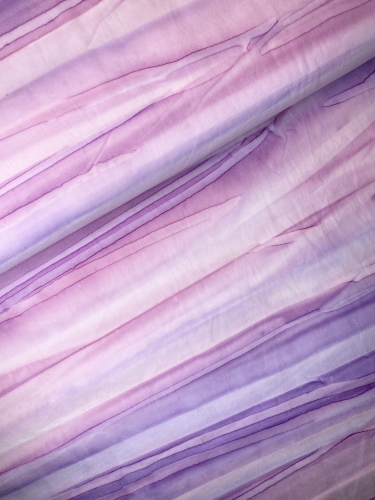 Baumwolle Patchwork - Batik - Retro Stripe - Lila