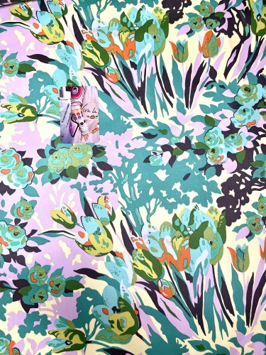 Patchwork - Amy Butler - Violette - Gras