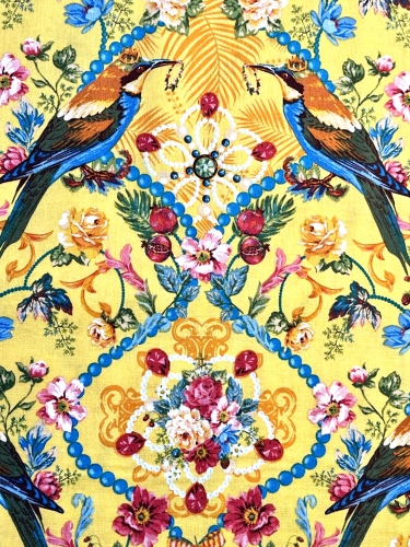 Baumwolle Patchwork - Odile Bailloeul - The Queen´s Jewels Small - Gold