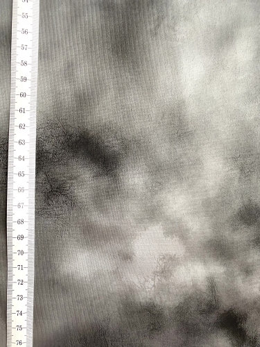 Modestoff - Lederoptik - Grau
