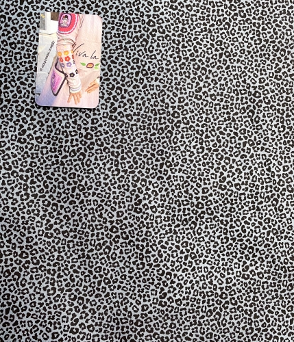 Preview: Baumwolle Popeline Leo - Rauchblau