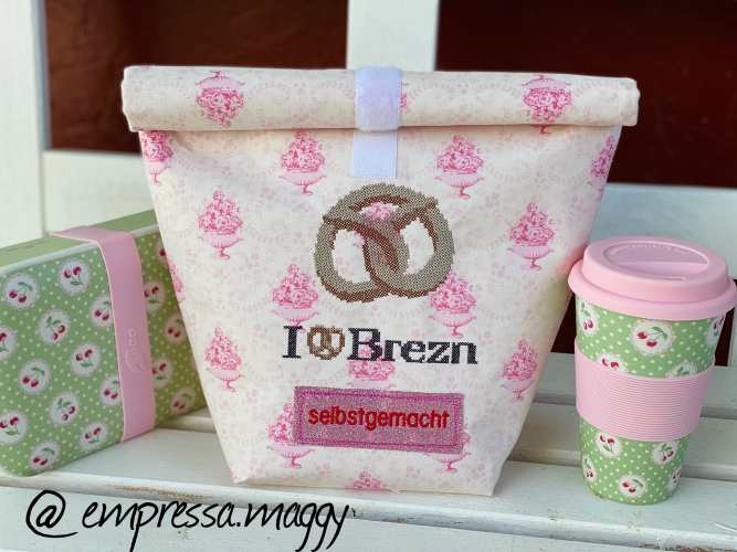 Lunchbag - L - I Love Brezn