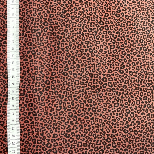 Preview: Baumwolle Popeline Leo - Red Stone