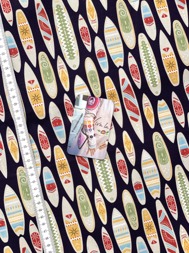 Preview: Canvas - Surfbretter - Dunkelblau