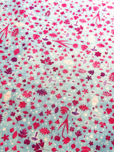 Patchwork Baumwolle - Pixies & Petals by Henry Glass (Glow In The Dark)