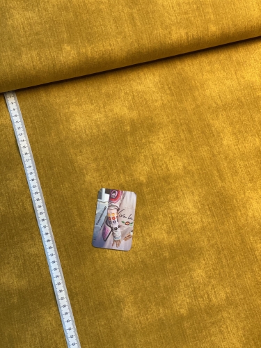 Preview: Jersey Bedruckt Jeans - Ocker