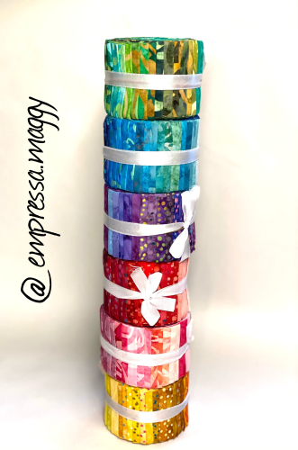 Batik - Jelly Roll - Rosa