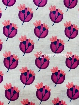 Preview: Baumwolle Druck Hamburger Liebe CREAM TEA – crème