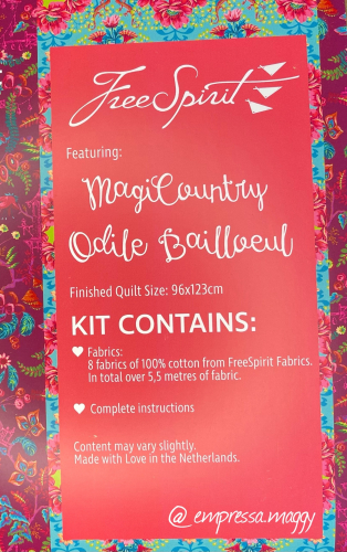 Quilt Kit - Magic Carpet Quilt by Odile Bailloeul​