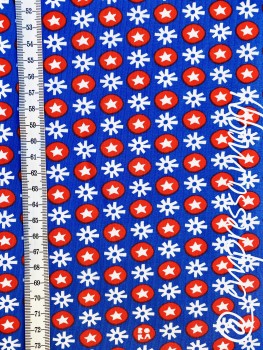 Preview: Lillestoff Bio Jersey - Bora - Scooter Dots Strongman - Reststück ca. 210 cm