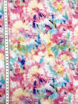 Jersey Digital Farbverläufe Batik - Aqua