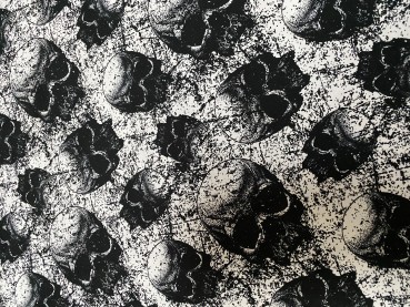 Jersey Skulls - Schwarz/Weiß