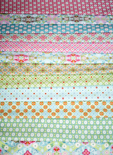 Preview: Swafing Baumwolle - Julia - Ornamente - Rosa