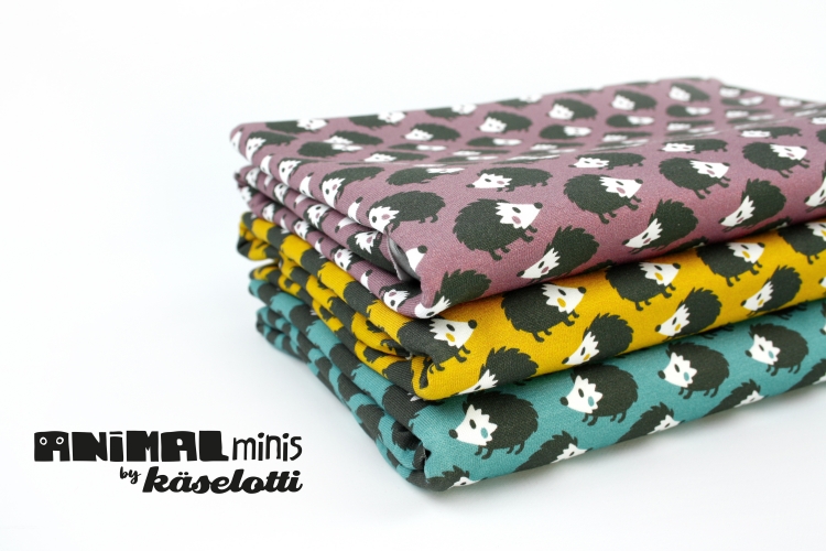 Jersey Swafing - Animal Minis by Käselotti - Igel - Altrosa
