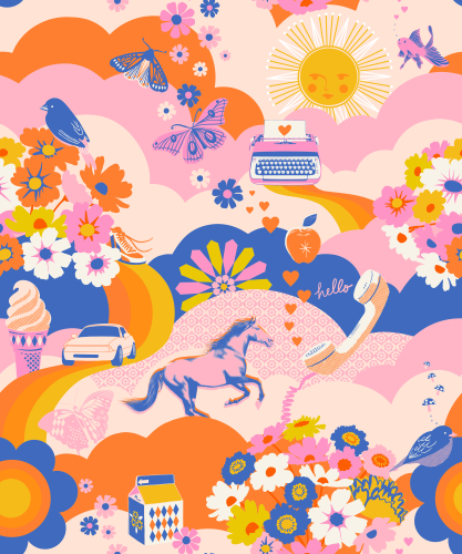 Patchwork Baumwolle - Ruby Star Society - Melody Miller - Best Day Ever - BEST DAY EVER - POSY