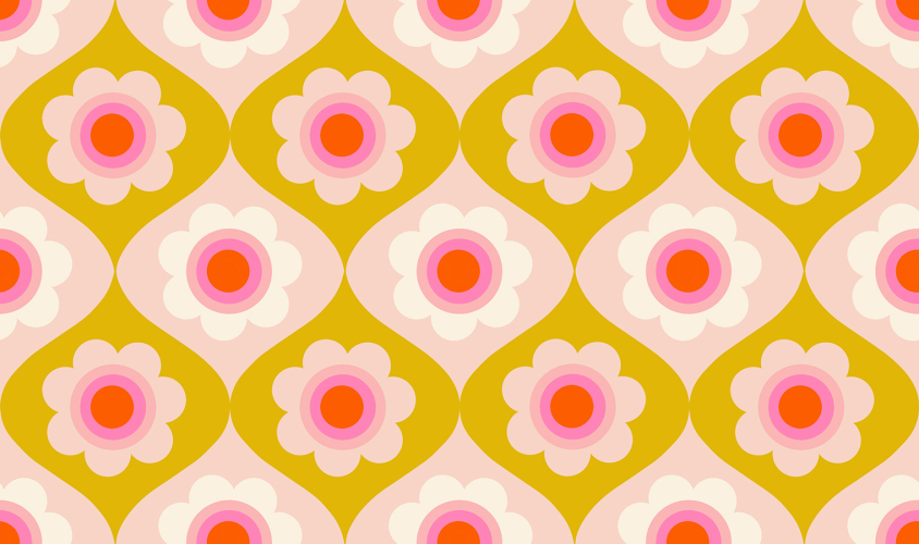 Preview: Patchwork Baumwolle - Ruby Star Society - Melody Miller - Trinketry - Trinketry Floral - Goldenrod