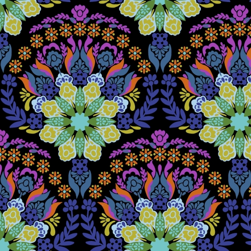 Baumwolle Patchwork - Anna Maria Horner - Fluent - Midnight