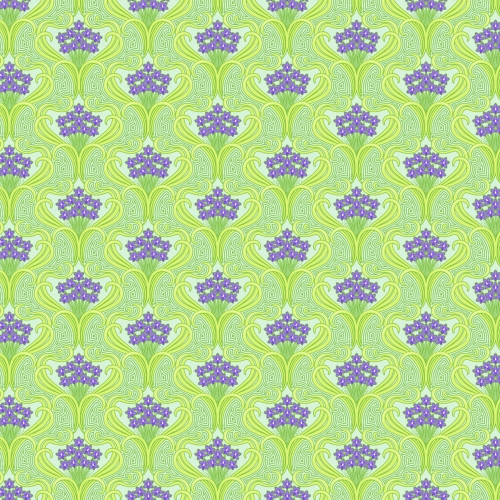 Patchwork Baumwolle - Stacy Peterson -  Belle Epoque - Entwine - Lime