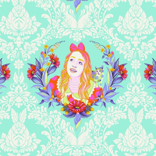 Tula Pink - Curiouser and Curiouser - Alice - Daydream