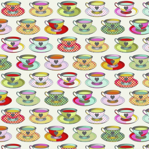 Tula Pink - Curiouser and Curiouser - Tea Time - Sugar