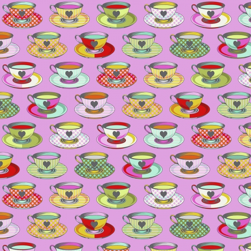 Tula Pink - Curiouser and Curiouser - Tea Time - Wonder