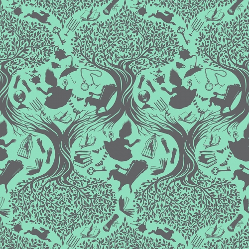 Tula Pink - Curiouser and Curiouser - Down the Rabbit Hole - Daydream