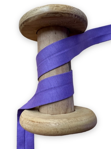 Jerseyschrägband Basic einfach gefalzt - Violett