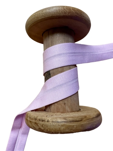 Jerseyschrägband Basic einfach gefalzt - Babyrosa