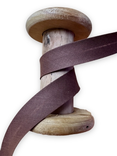 Schrägband 20mm - Schokobraun