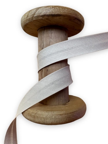 Schrägband 20mm - Dunkelbeige