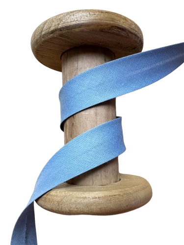 Schrägband 20mm - Taubenblau