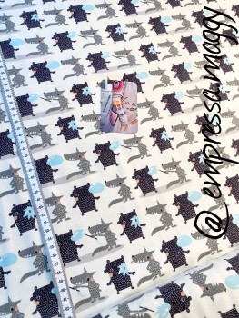 Stoffonkel Jersey  Bubble Gum mini