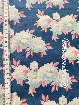 Tilda Patchwork Baumwolle - Minerva Blue