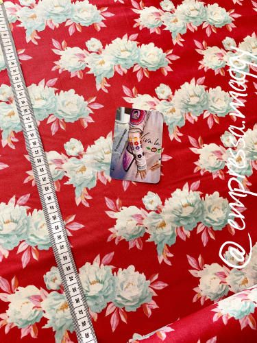Tilda Patchwork Baumwolle - Minerva Red