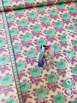 Tilda Patchwork Baumwolle - Grandma´s Rose Lilac