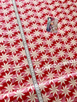 Tilda Patchwork Baumwolle - Fireworks Red