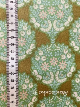 Tilda Patchwork Baumwolle - Flower Tree Green