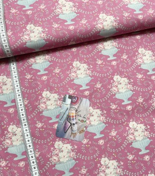 Tilda Patchwork Baumwolle - Flowerbees Rose