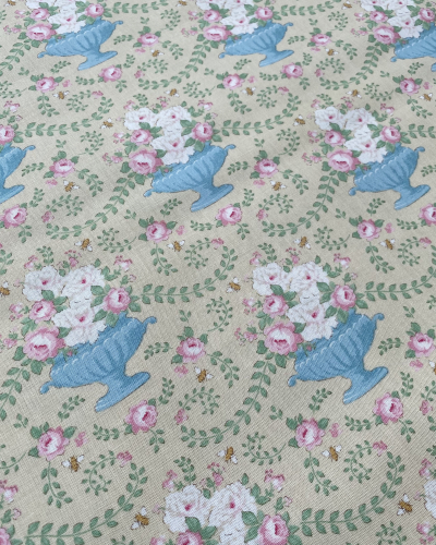 Tilda Patchwork Baumwolle - Flowerbees Eggnog