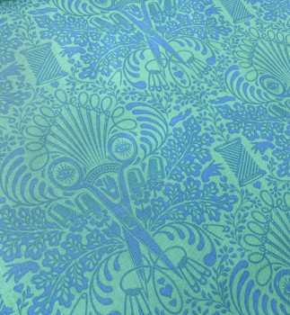 Tula Pink - Patchwork Baumwolle - Getting Snippy - Blau