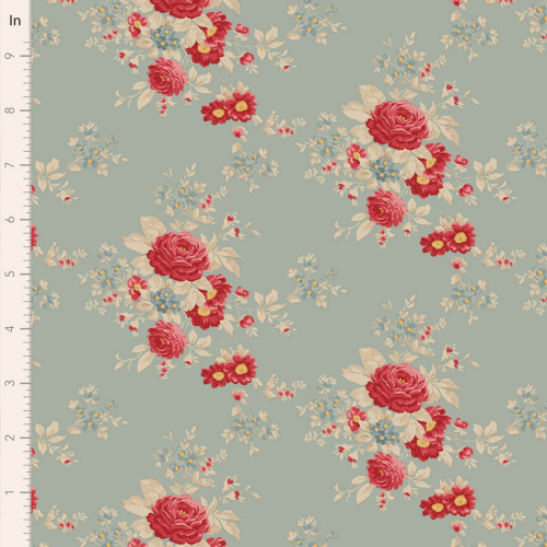 Tilda Patchwork Stoff Baumwolle - Merry Little Christmas - Carol Duckegg